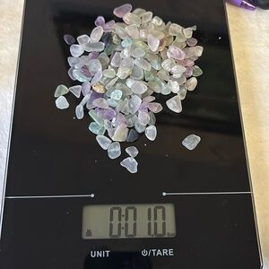 💜 Natural Fluorite Gemstone Chips 1 pound